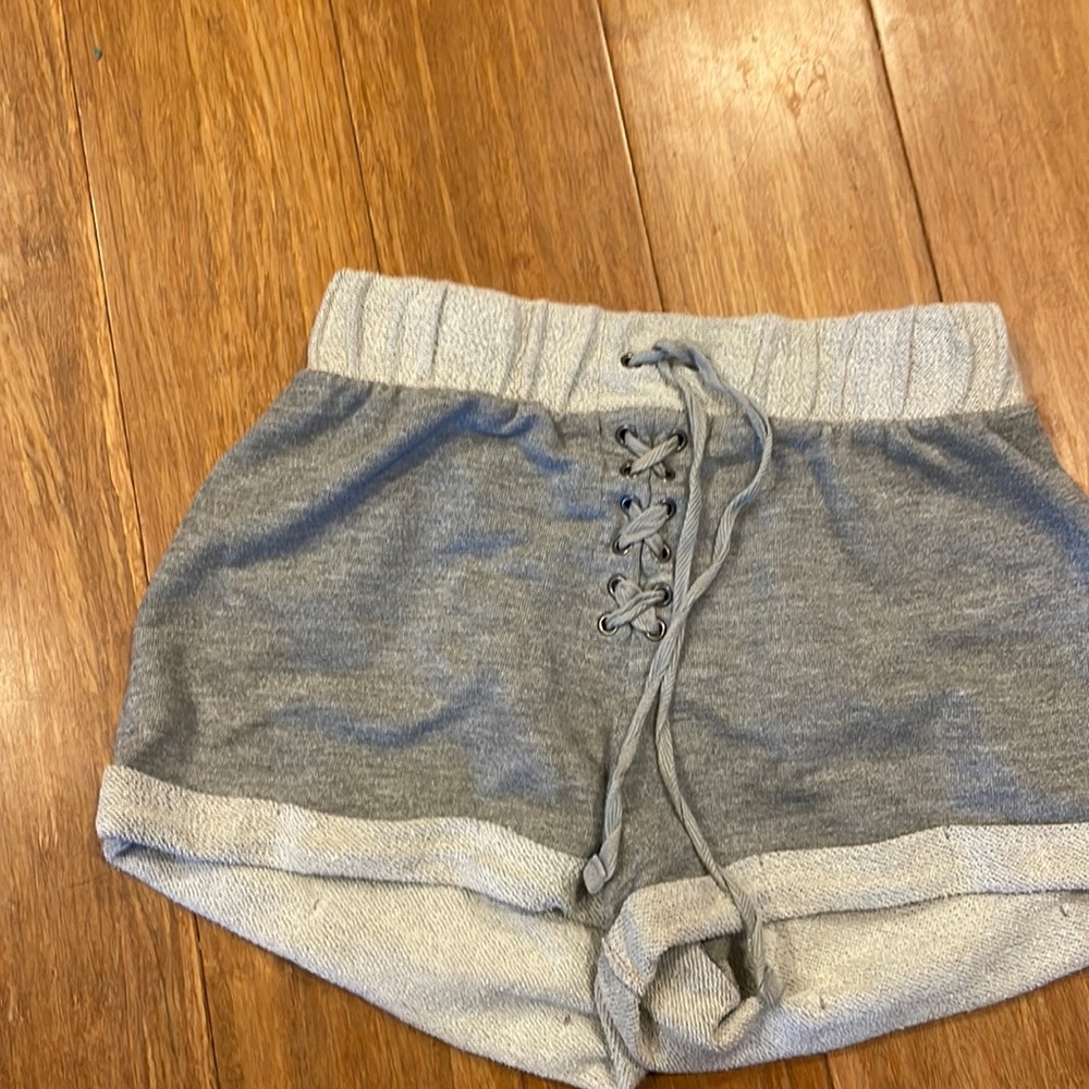 Grey sweat shorts